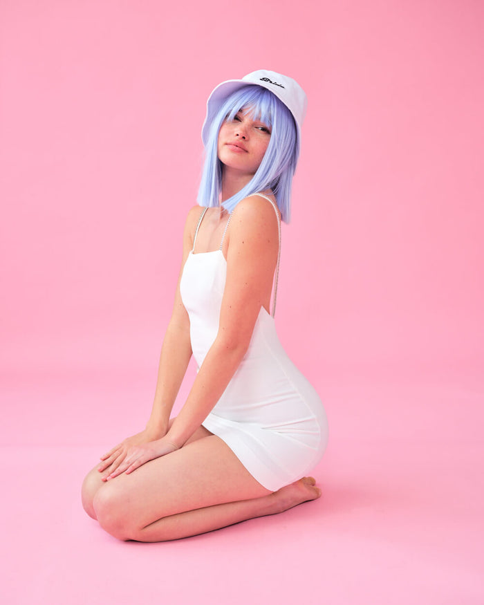Pastel Wig Pack - pink, purple + blue wigs