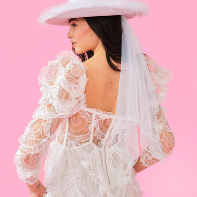 Last Rodeo Hat - bride cowgirl hat
