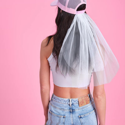 Same Hat Forever - rhinestone trucker hat