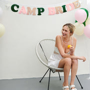 Camp Bride Banner - two piece banner