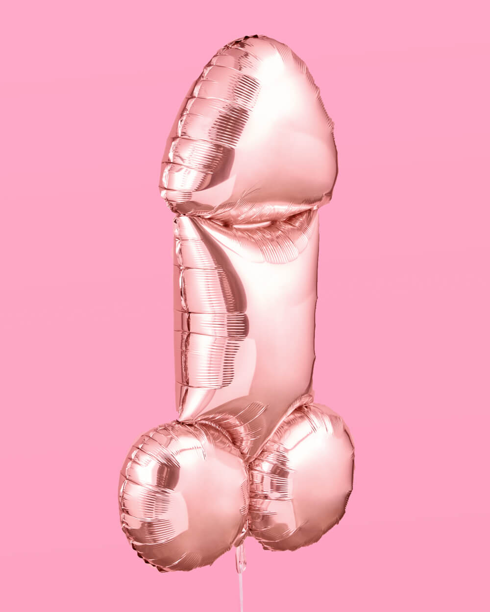 XL Penis Balloon - 40" rose gold foil balloon | xo, Fetti XL Penis Balloon - 40" rose gold foil balloon | xo, Fetti