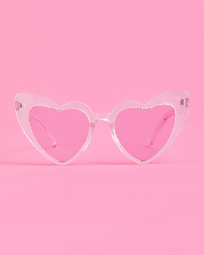 Heart Eyes Set - 8 transparent sunnies