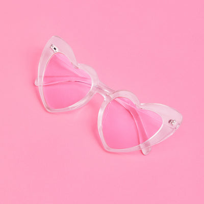 Heart Eyes Set - 8 transparent sunnies