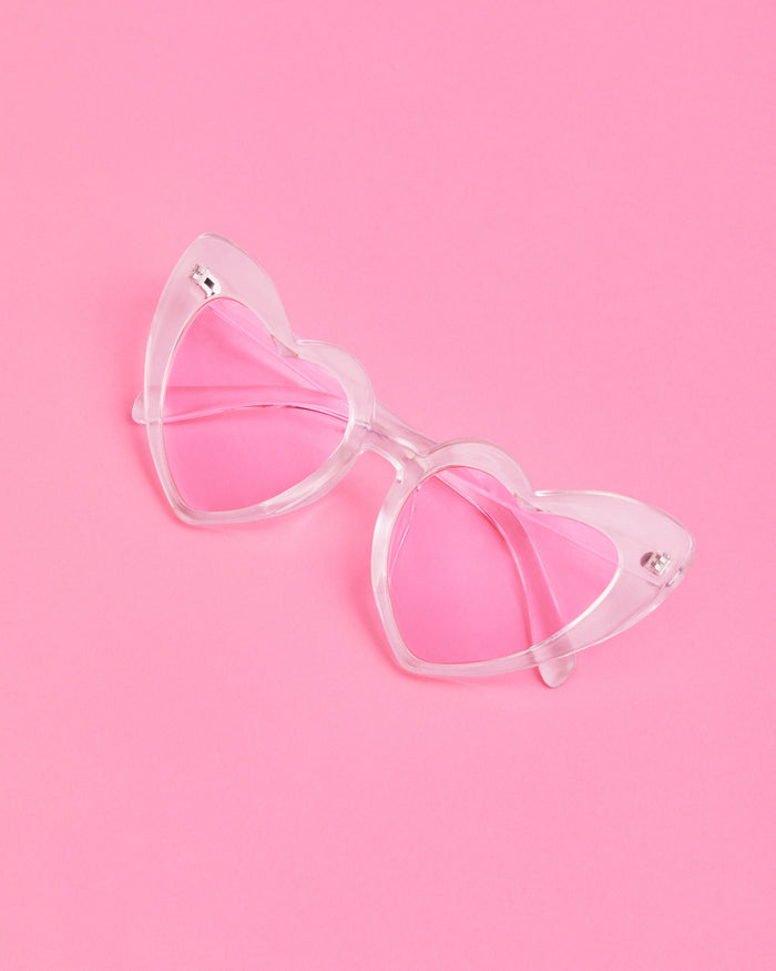 Heart Eyes Set - 8 transparent sunnies