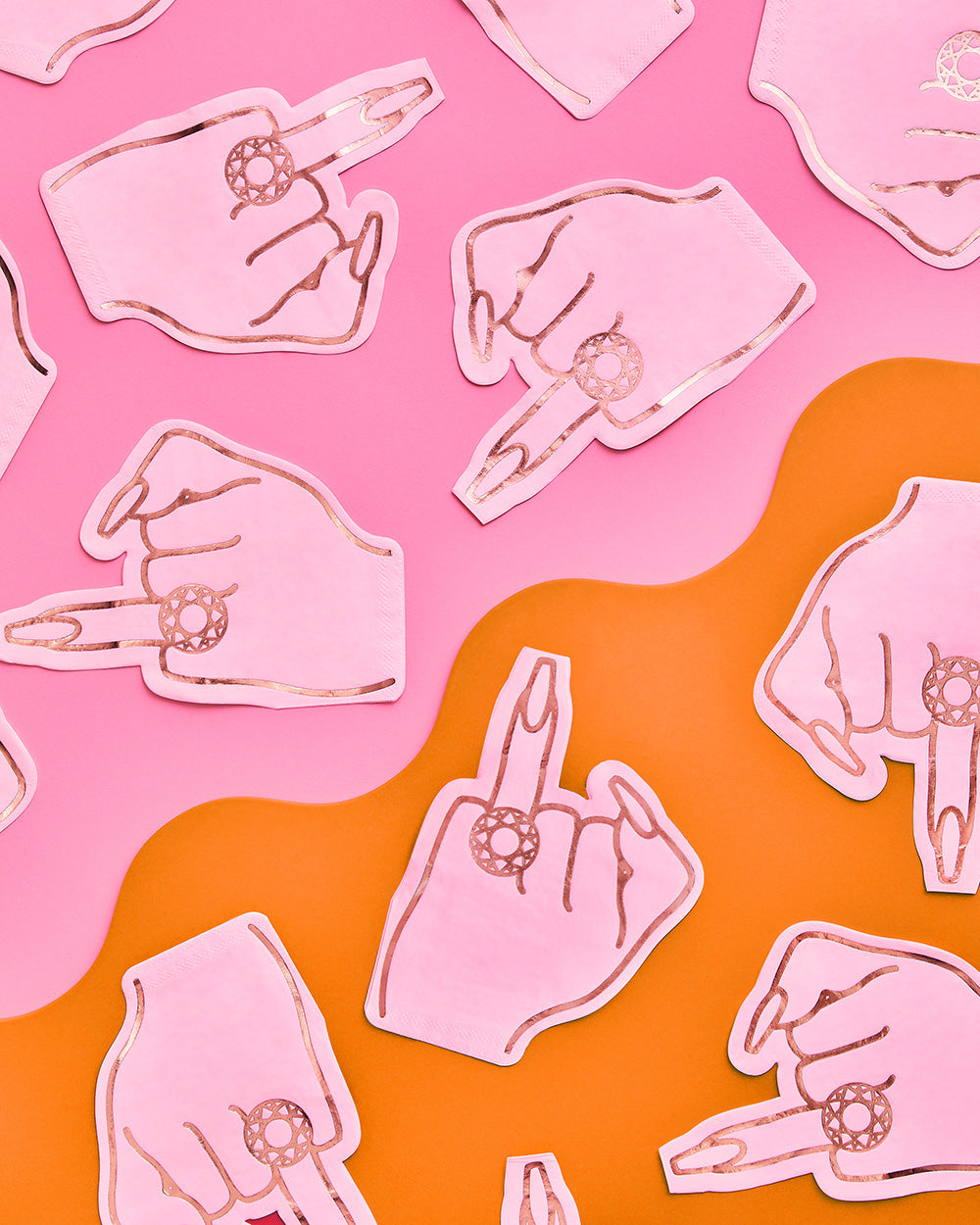Bling Ring Extended - foam finger + more