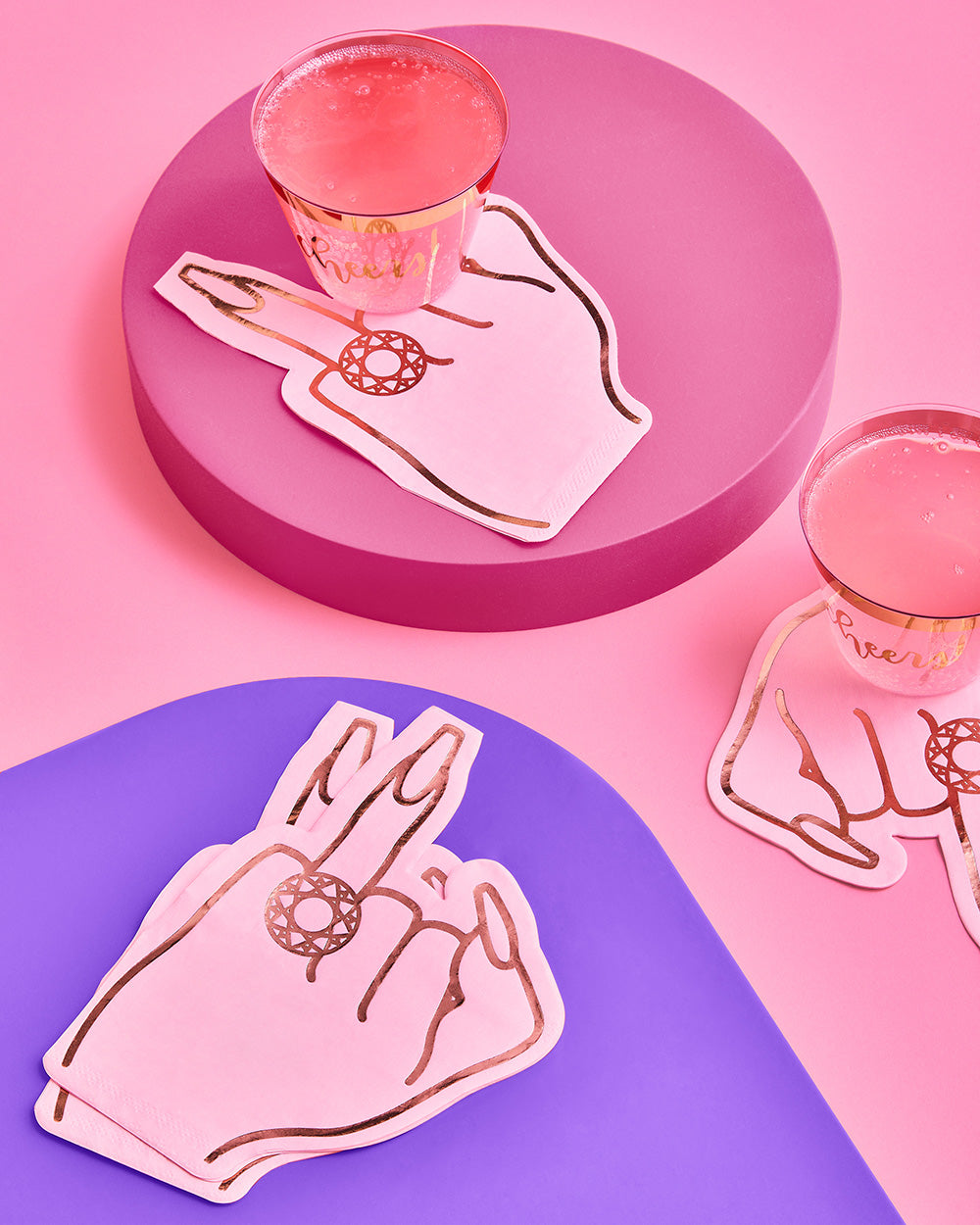 Bling Ring Extended - foam finger + more