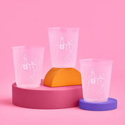 5 Karat Cups - 16 reusable frost flex cups