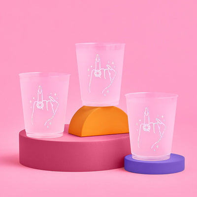 5 Karat Cups - 16 reusable frost flex cups