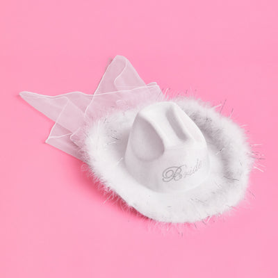 Last Rodeo Hat - bride cowgirl hat