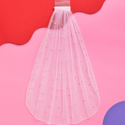 Pearlfect Veil - pearl bridal veil