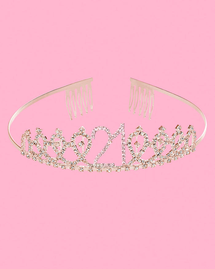 Level Up Kit  - rose gold sash + tiara