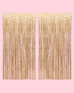 Golden Curtain - matte gold foil curtain