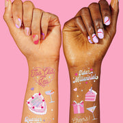 Elder Millennial Tats - 44 foil temporary tattoos