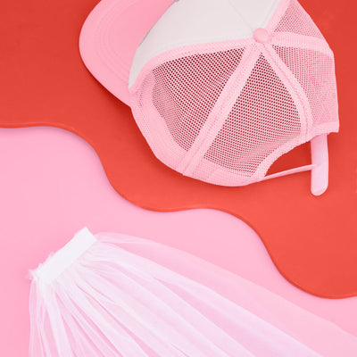 Same Hat Forever - rhinestone trucker hat