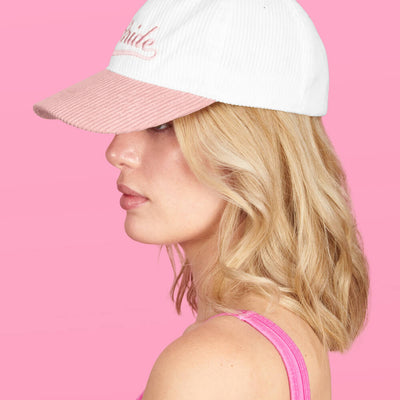 Team Bride Hat - embroidered corduroy hat