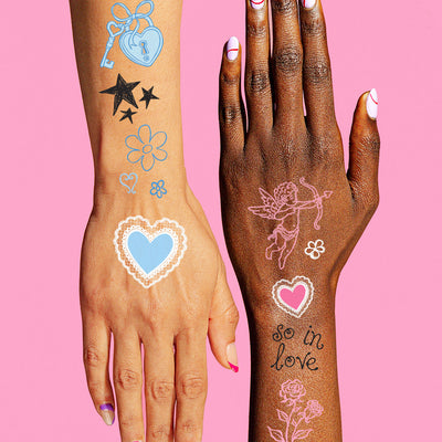 So in Love Tats - 70 temporary tattoos