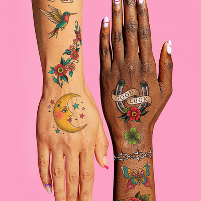 Vintage Tattoos - old school flash tattoo sheets