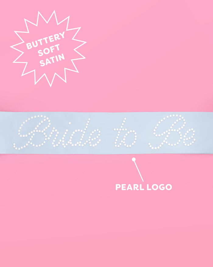 Something Blue Pack - hair bow, sunglasses + sash