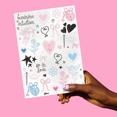 So in Love Tats - 70 temporary tattoos