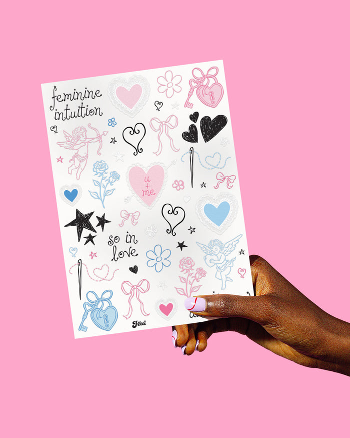 So in Love Tats - 70 temporary tattoos