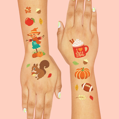 Fall Tattoos - 46 Temporary Tattoos
