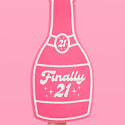 Finally 21 Foam Finger - 16" XL foam finger