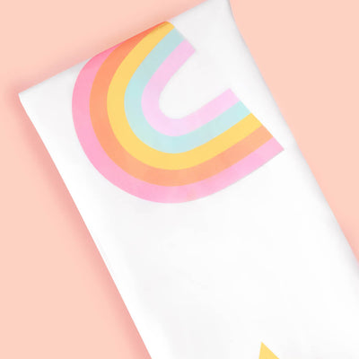 Rainbow Tablecloth - washable table cover