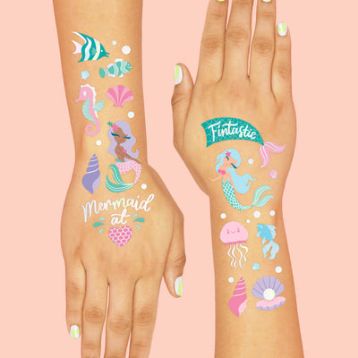 Mermazing Tats - 56 temporary tattoos