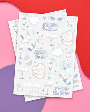 Cloud Nine Tats - 48 foil temporary tattoos