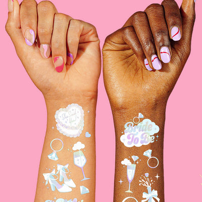 Cloud Nine Trio - tats, banner + balloons