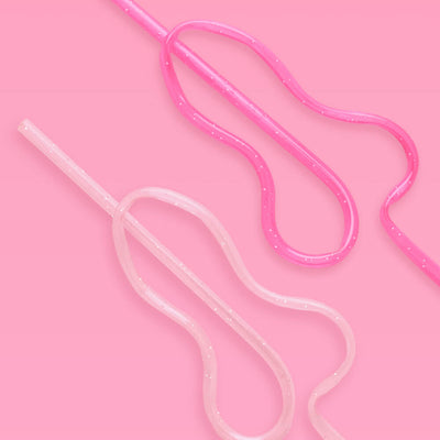 Bling Ring Pen*s Straws - 24 penis straws