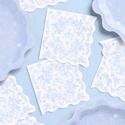 Something Blue Napkins - 25 printed napkins