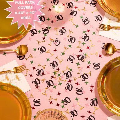 Dirty 30 Confetti - 200 pc foil confetti