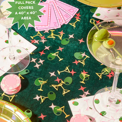 Martini Confetti - 200 pc foil confetti