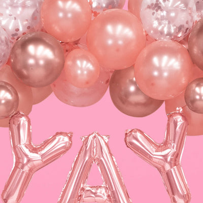 Rose Gold Forever Kit - 150 pc balloon arch