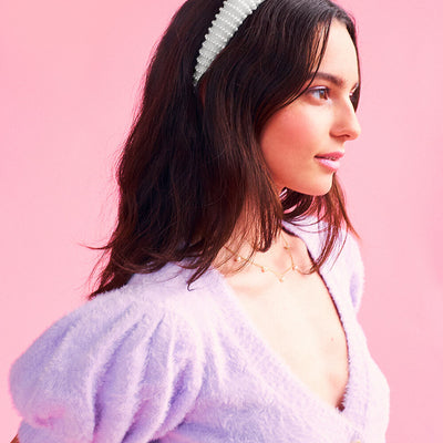 The Noncommittal - headband w/ removable veil