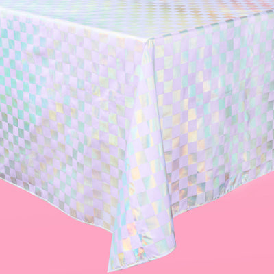Shimmer Disco Pack - tablecloth, plates + napkins