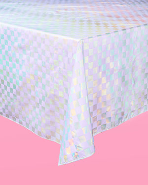 Shimmer Disco Pack - tablecloth, plates + napkins