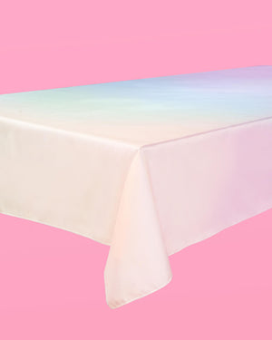 Pastel Party Tablecloth - washable table cover