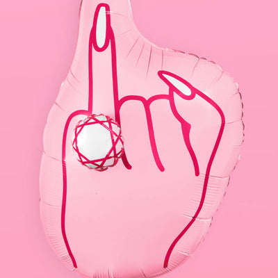 Bling Ring Extended - foam finger + more