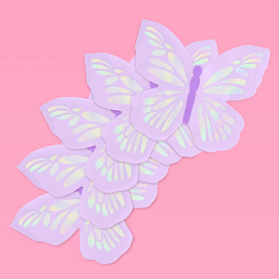 Butterfly Napkins - 25 foil napkins