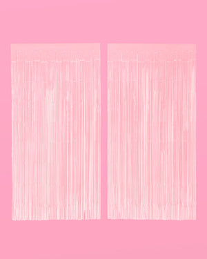 Legally Pink Curtain - matte foil curtain