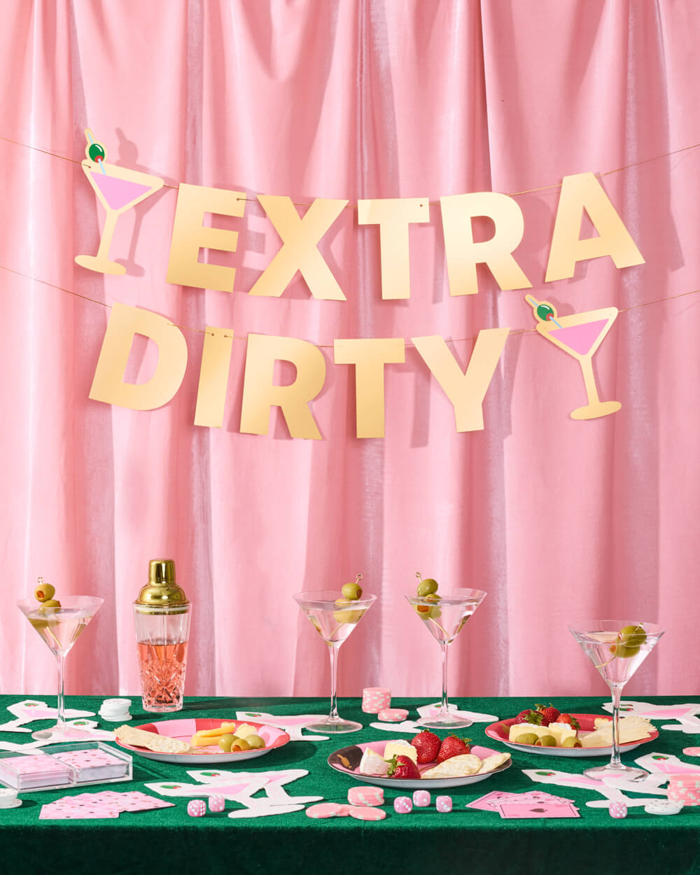 Filthy Banner Extra Dirty Banner - gold foil banner | xo, Fetti