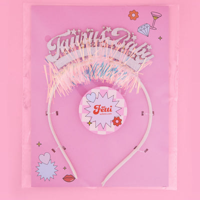 Taurus Baby Headband - fringe headband