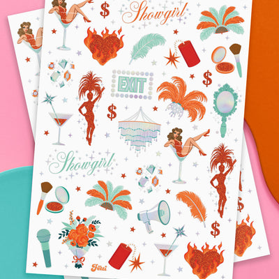 Showgirl Tats - 64 temporary tattoos