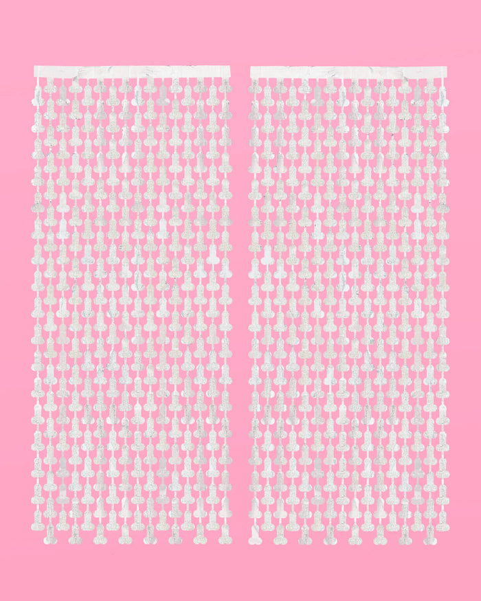 Shimmer P3N!5 Curtain - iridescent foil curtain