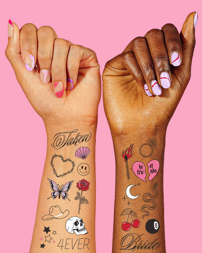 Bride or Die Pack - gloves, necklace + tattoos