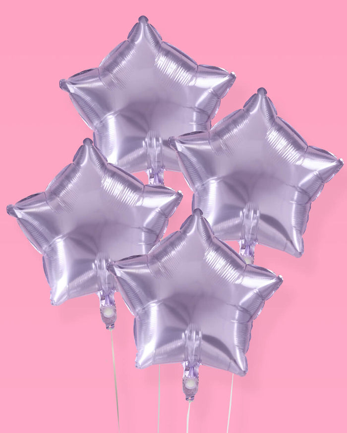 Star ⭐️ Balloons - 4 star balloons