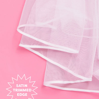 Classic Bride Veil - double layered bridal veil