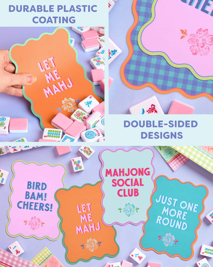 Mahjong Duo - shuffler cards + game mat